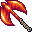 fiery war axe